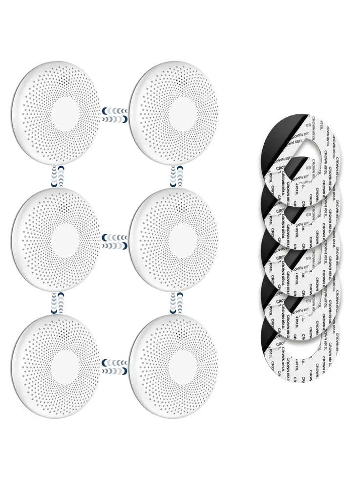 CS11R Draadloos koppelbare combimelder 6-pack