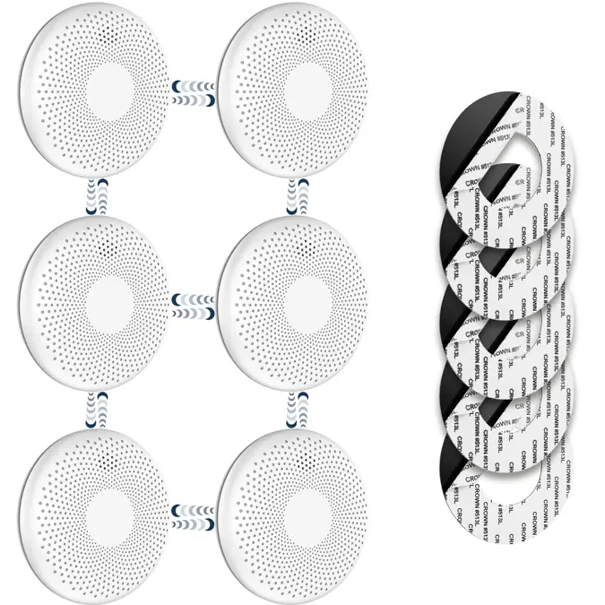 CS11R Draadloos koppelbare combimelder 6-pack