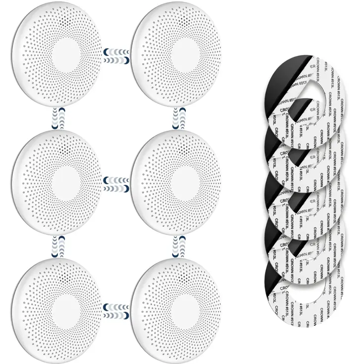 CS11R Draadloos koppelbare combimelder 6-pack