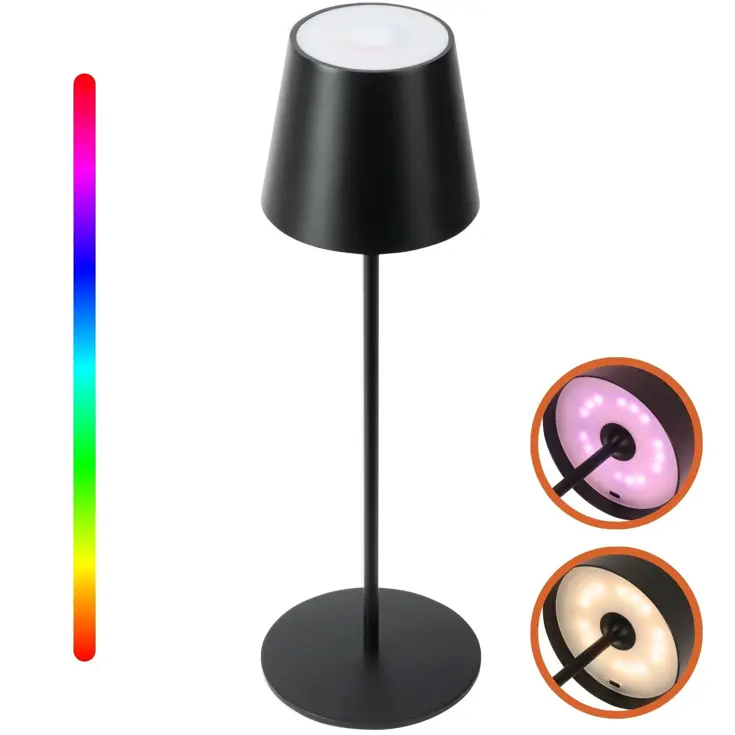 Chroma Tafellamp Oplaadbaar - 38cm - RGBW