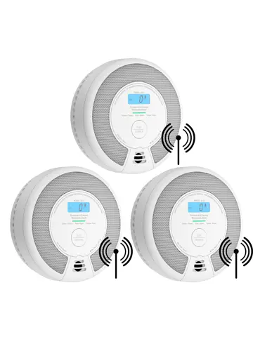 SC07-W Koppelbare combimelder 3-pack