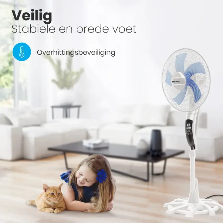 Statiefventilator – 50W