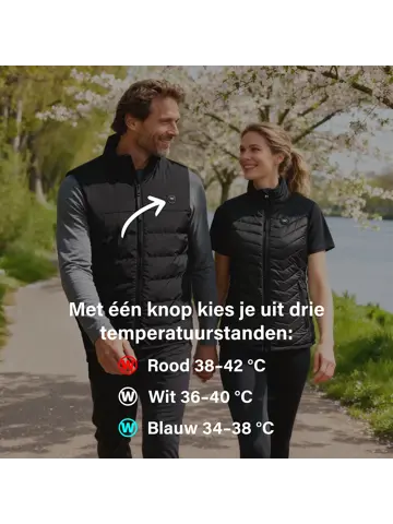 Infrarood Verwarmde Bodywarmer - Vrouwen