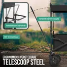 Bolderkar Opvouwbaar XL met Dak