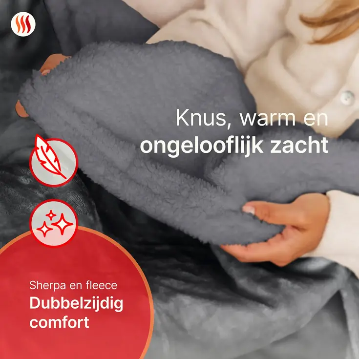 Seranova Elektrische deken XL - 160x120 cm