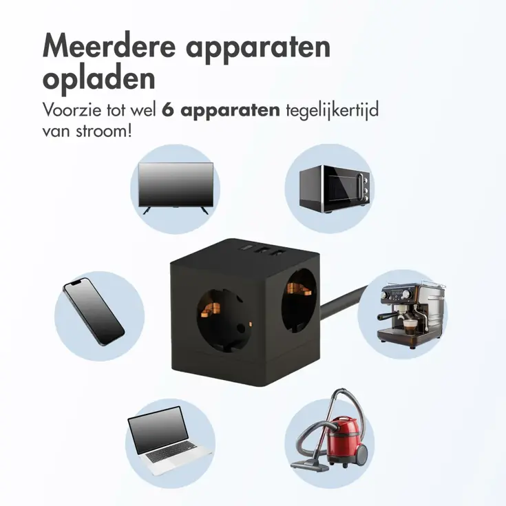 Power Cube Strip - 6-in-1