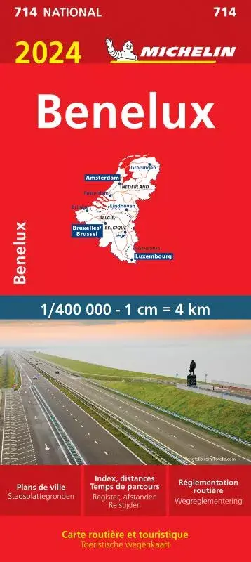 wegenkaart 714 Benelux 2024