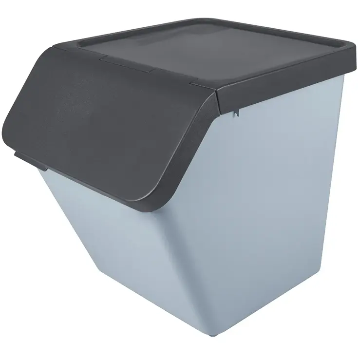 Sigma home - Prullenbak met deksel - 60L