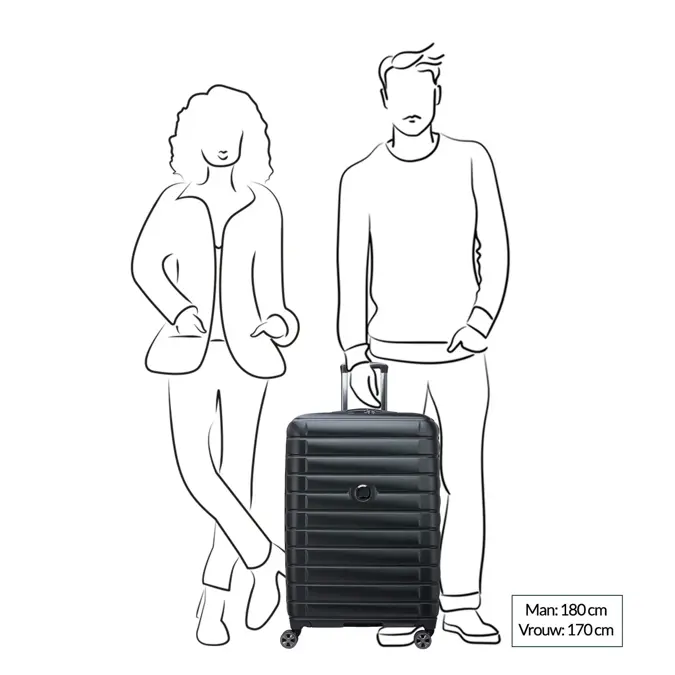 Delsey Shadow 5.0 koffer / 116 L