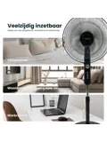 Luvego - Statief Ventilator - TImer