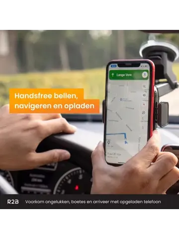 Telefoonhouder Auto met Draadloze Oplader