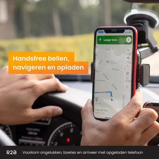Telefoonhouder Auto met Draadloze Oplader