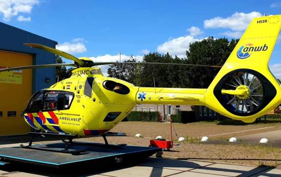 Nieuwe traumaheli op vliegbasis Volkel