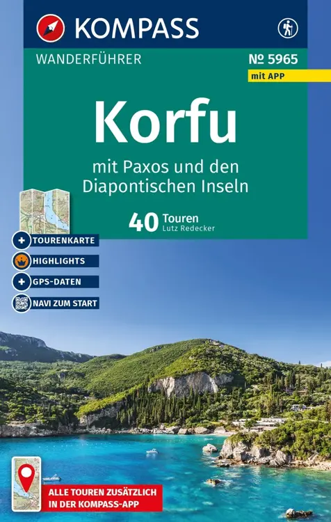 Wandelgids WF 5965 Korfu (Korfoe)