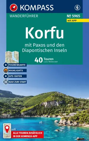 Wandelgids WF 5965 Korfu (Korfoe)