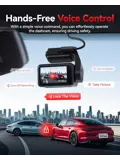F4 Pro 2CH 4K Touch Wifi GPS 128gb dashcam