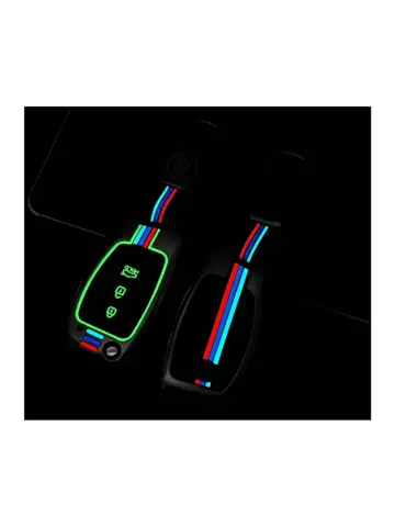 Metalen Sleutelhoesje voor Hyundai grijs B3