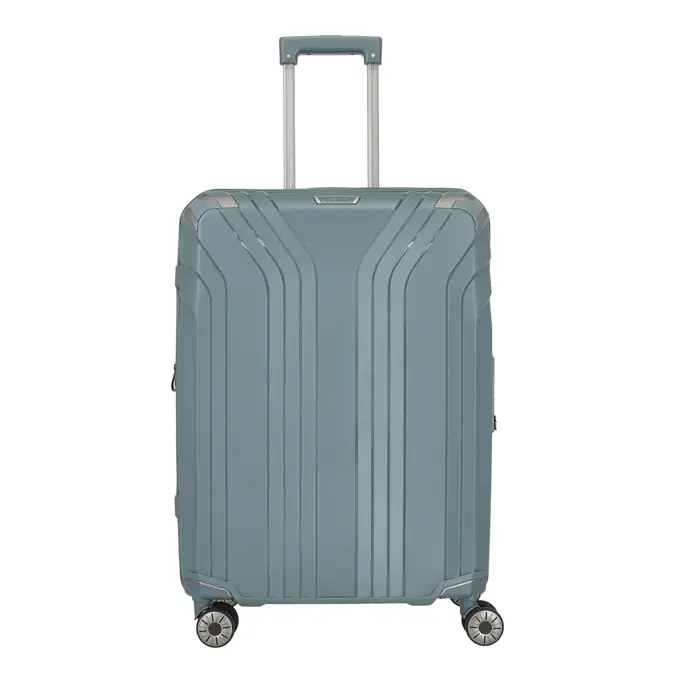 Travelite 4 wiel trolley m expandable Blauw