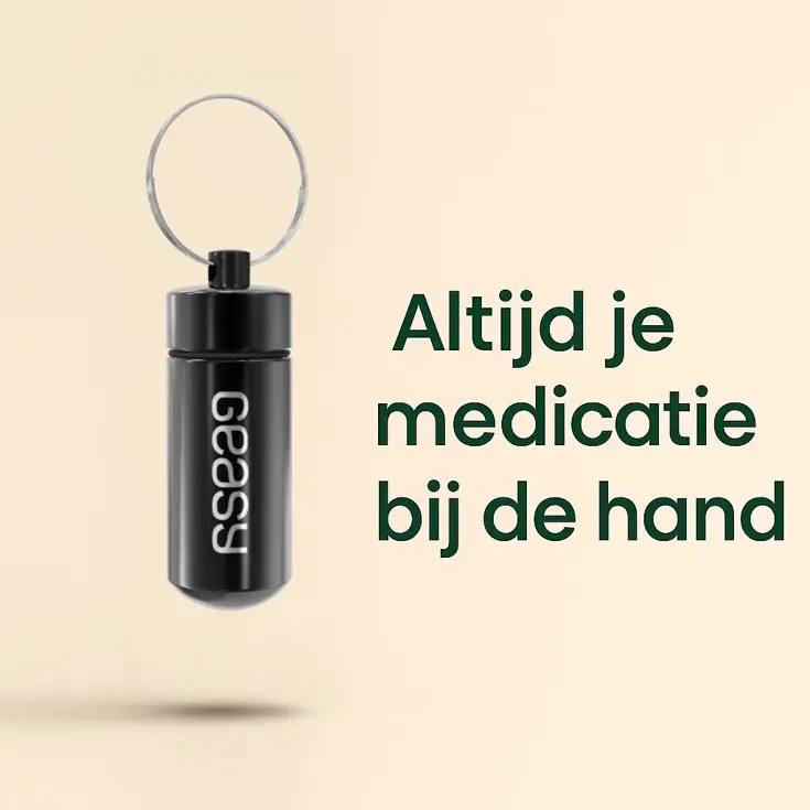 Geasy Sleutelhanger Pillendoos