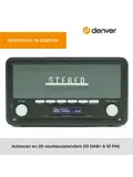 Stereo DAB+/FM radio Bluetooth Alarmfunctie
