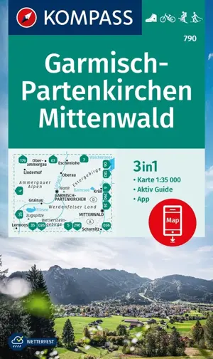 Wandelkaart WK790 Garmisch-Partenkirchen