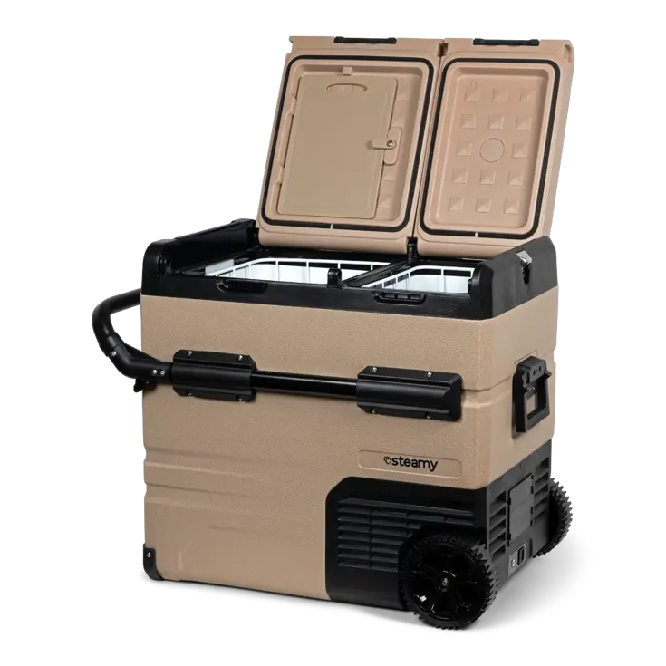 Steamy-E Elektrische Koelbox op wielen - 54L
