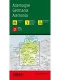 Wegenkaart Duitsland 1:700.000