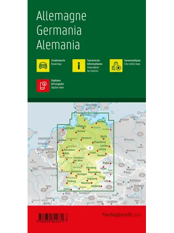 Wegenkaart Duitsland 1:700.000