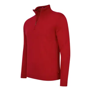 Heren Bergamo Zip Pullover Cappuccino Italia