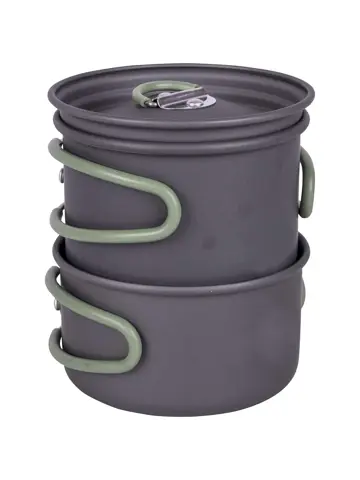 Pannenset Explorer 2-Delig Alu