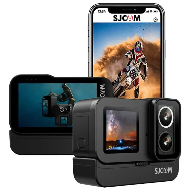 SJ20 4K 60fps Dual lens Wifi action cam en dashcam