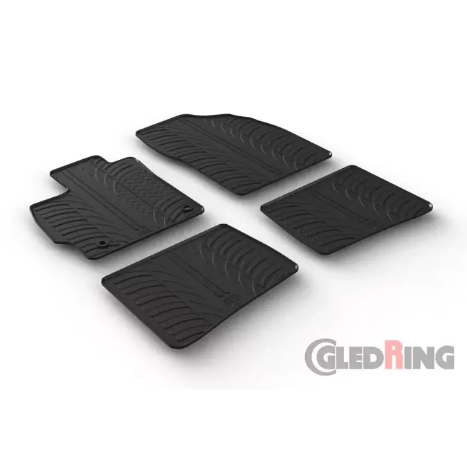 Toyota Prius III 2012-2016 - Rubbermatten - Gledring