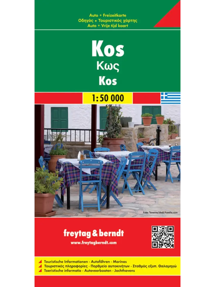 Wegenkaart Kos
