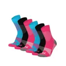 6 paar - Quarter Compressiesokken