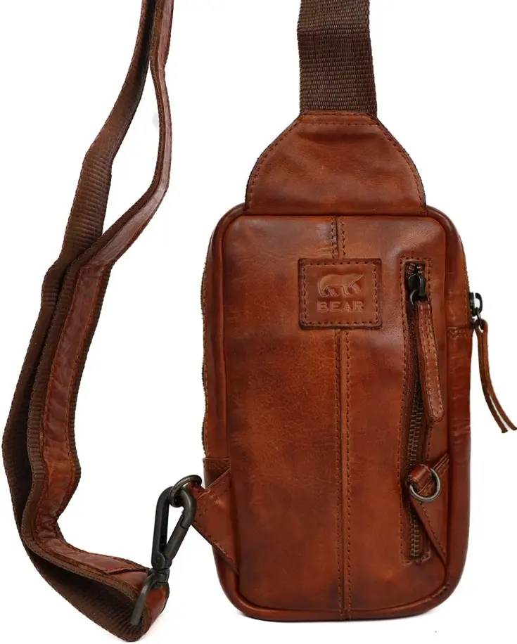 Nikki - Leren Crossbodytas - Slingbag