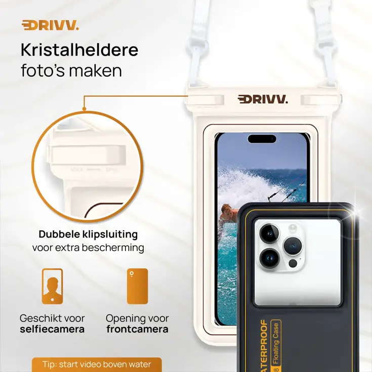 Waterdicht Telefoonhoesje - 2 stuks