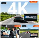 Vantrue N4 Pro S Cloud 3CH 4K Wifi GPS dashcam