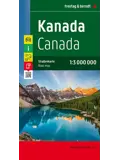 Wegenkaart Canada