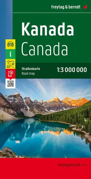Wegenkaart Canada