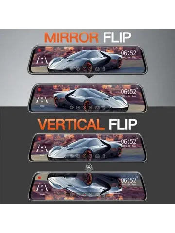 G900 Pro 4K Wifi GPS 128gb Mirror dashcam