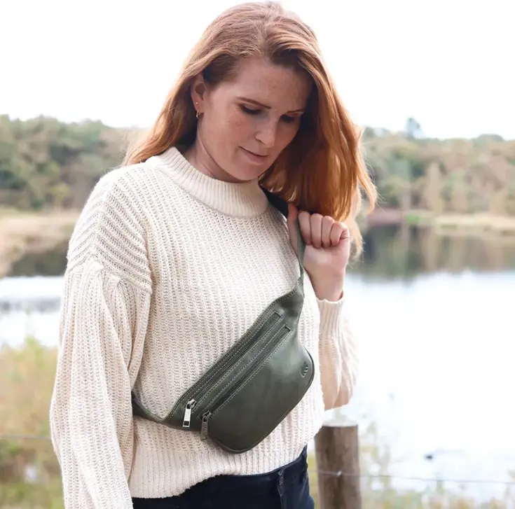 Lana - Heuptas - Crossbody - Leer