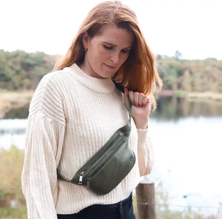 Lana - Heuptas - Crossbody - Leer
