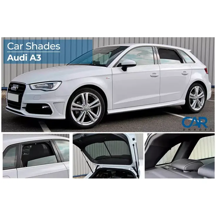 Audi A3 8V 5 deurs 2012 - Zonneschermen - Car Shades