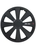 Wieldoppen set - 14 inch - RS-T Zwart