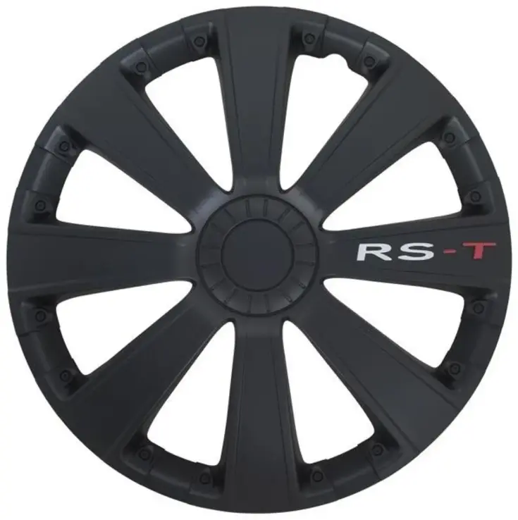 Wieldoppen set - 16 inch - RS-T Zwart
