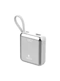 Powerbank 10.000 mAh met ingebouwde kabels