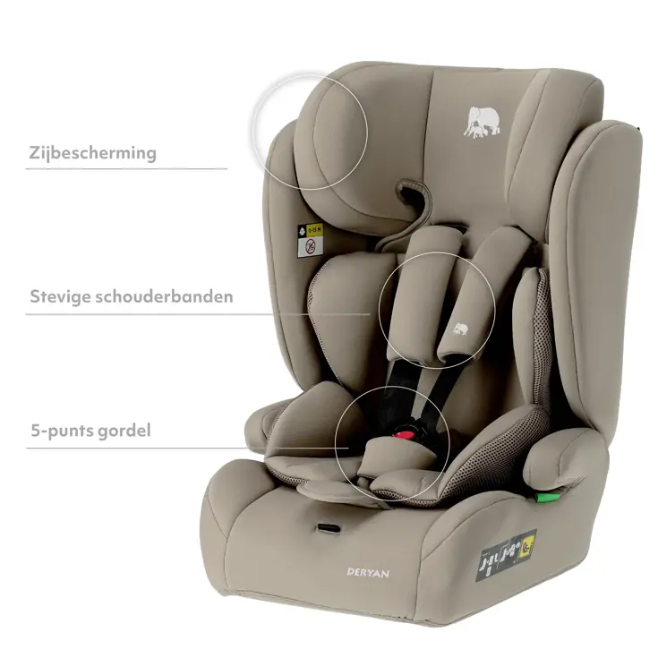 Carter Basic i-Size Autostoel - Groep 1-2-3