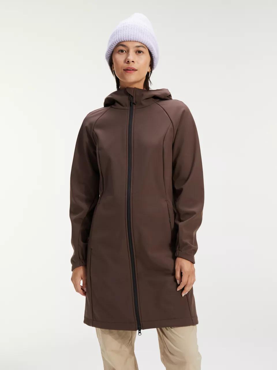 ANWB  Corba  Softshell parka dames  Human Nature  Donker Bruin   S main product image