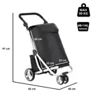 Cruiser 3 Wheel Boodschappenwagen 62L