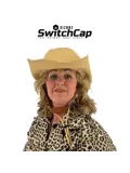 Vizorz SwitchCap fietshelm - Camel urban